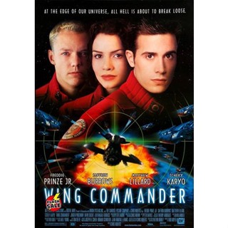 DVD ดีวีดี Wing Commander (1999) ฝูงบินพิทักษ์ผ่าจักรวาล (หนังไม่เต็มจอนะคะ) (เสียง ไทย /อังกฤษ | ซับ ไทย/อังกฤษ) DVD ดี