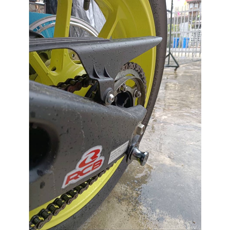 REALZION สําหรับ Yamaha Yzf R15 V3 R15V3 2019 2020 2021 Swingarm Slider Spools M6 สกรูโลโก้รถจักรยานยนต์อุปกรณ์เสริม 6 มม.2 ชิ้น - รูปที่ 3