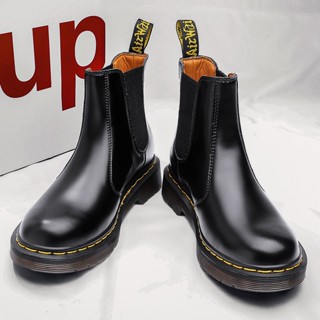 DR.MARTENS พร้อมส่ง Dr. รองเท้าบูทมาร์ติน หนังวัวแท้ แบบผูกเชือก ขนาดใหญ่ สไตล์นักธุรกิจ สําหรับผู้ชาย และผู้หญิง