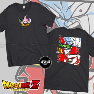 【ใหม่】Dragon Ball Villains (Cell Frieza Buu)  - Anime Shirt  | 4shaPrints