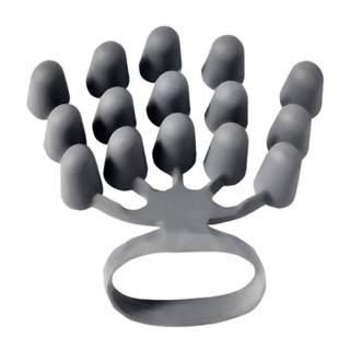 Multifunctional Sports Stress Relief Strength Training Hand Grip Soft Silicone Portable Lightweight Finger Strengthener