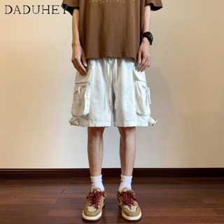 DaDuHey🔥 2023 New Popular All-Matching Casual Pants  Mens Summer Trendy Ins Fashion Loose Cropped Pants Cargo Shorts
