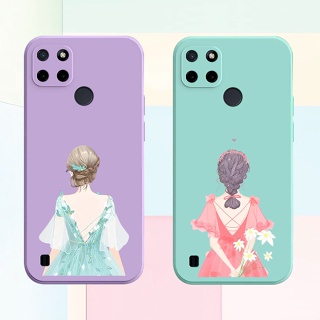 เคส Realme C21Y เคส Realme C25Y เคสโทรศัพท์ ซิลิโคนเหลว เคสนิ่ม CSF_A