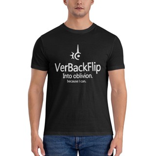 เสื้อยืด พิมพ์ลาย Verbackflip ออกแบบตามบุคลิกภาพ