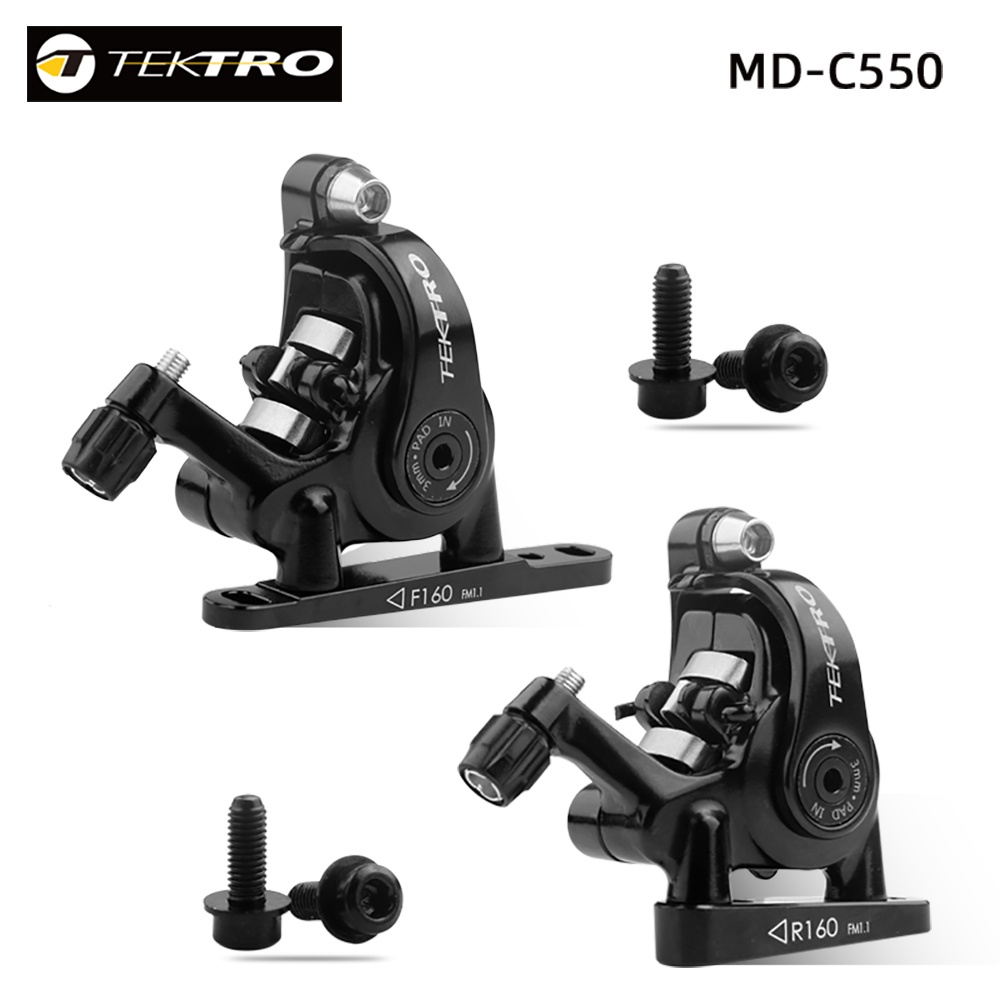 Tektro Bremsleitung Road Bike Double Pison Tektro MD C550 C510 Disc เบรคจักรยาน Disc Mechanical เบรค