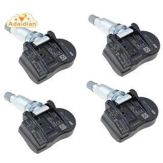 ชุดเซนเซอร์วัดความดันลมยาง พลาสติก โลหะ TPMS 4 ชิ้น 529332J100 52933-2J100 สําหรับ Hyundai Verna สําหรับ Sorento 2017 2018 Prime 2019 2020