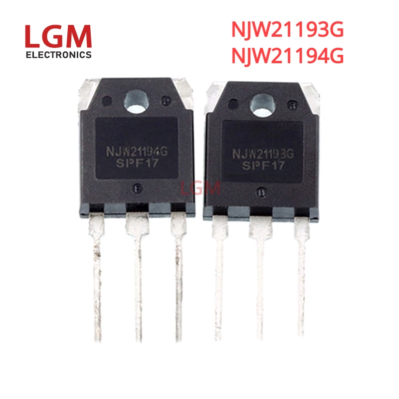 1 ชิ้น NJW21193 (PNP) NJW21194 (NPN) พาวเวอร์ทรานซิสเตอร์