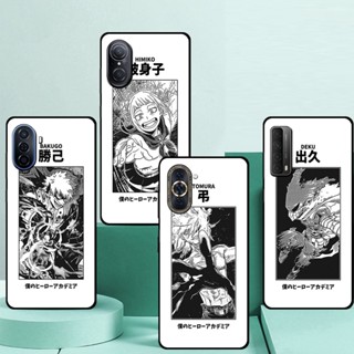 เคสโทรศัพท์ซิลิโคน TPU กันกระแทก ลาย My Hero Academia A Huawei P20 2019 P30 P40 PRO PLUS LITE 4G