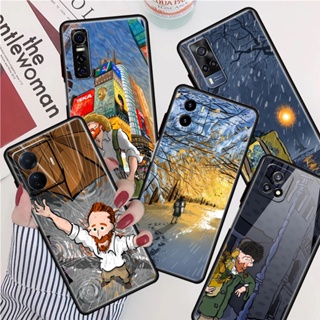 เคสโทรศัพท์มือถือซิลิโคน TPU กันกระแทก ลายภาพวาดสีน้ํามัน Van gogh สําหรับ Vivo Y51 Y33 Y72 Y52 Y75 Y55 5G Y76 Y76S Y77 Y77E Y50 Y30 Y30I Y31S Y54S Y33S Y33T Y51S Y53S