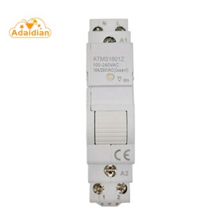 1 ชิ้น Tuya Smart Life ZigBee Circuit Breaker Din Rail 1P เสาเดี่ยว Dry Contact Timer สีขาว