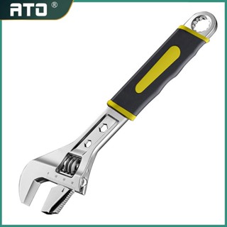 ประแจ กุญแจเลื่อนหุ้มยาง ขนาด 12 นิ้ว รุ่น HRC60+ ( Adjustable Wrench )