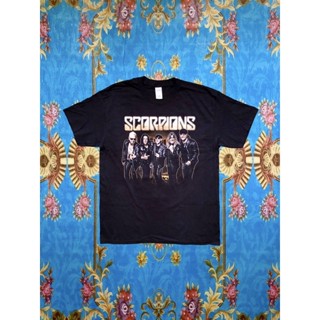 พร้อมส่ง พร้อมส่ง 🎸SCORPIONS เสื้อวง Scorpions สินค้านำเข้า ลิขสิทธิ์แท้ T-shirt