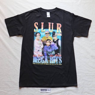 พร้อมส่ง  SLUR - เมก้าฮิต  การเปิดตัวผลิตภัณฑ์ใหม่ T-shirt
