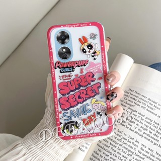 ใหม่ เคสโทรศัพท์มือถือ TPU นิ่ม ปิดด้านหลัง ลายการ์ตูนตํารวจ เด็กผู้หญิงน่ารัก สีแดง สําหรับ OPPOA58 OPPO A58 4G 2023