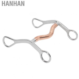 Hanhan Horse Breaking Bit  Horse Mouth Bit Stainless Steel  for Farm for Horse