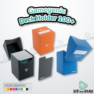 Gamegenic - Deck Holder 100+ กล่องใส่เด็ค กล่องใส่การ์ด แนวตั้ง เก็บการ์ดได้ 100 ใบ