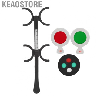 Keaostore Optometry Plastic Flip  Plastic Optical Flipper Light Weight Multifunction ABS  for Color Blind