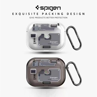 สําหรับ Airpods Pro 2 / Pro / Airpods 3 Spigen Zero One เคสหูฟัง แบบใส โปร่งแสง นิ่ม