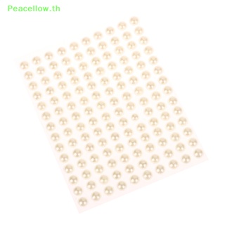 Peacellow สติกเกอร์ไข่มุกเทียม อะคริลิค มีกาวในตัว 3 4 5 6 มม. สําหรับตกแต่งของเล่น TH