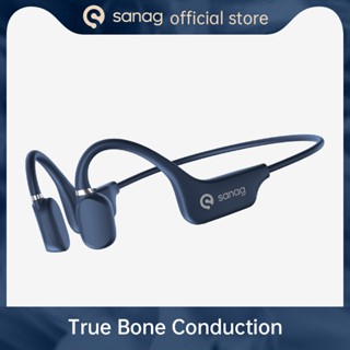 Sanag A5X True Bone ชุดหูฟังสเตอริโอไร้สาย บลูทูธ 3D กันน้ํา สําหรับเล่นกีฬา