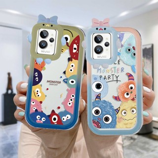 เคสโทรศัพท์มือถือแบบนิ่ม ลายมอนสเตอร์มหาวิทยาลัย สําหรับ Realme Case 5S 5 5S 5i C17 7i 9i C11 2021 C21Y C31 C35 C15 C21 C25 C20 C3 C12 C2 C25S C1 C25Y C2 C3i 6i C20A