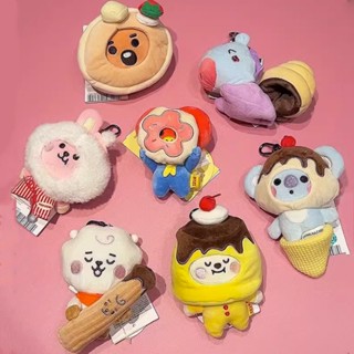 Bt21 พวงกุญแจ จี้ตุ๊กตาฟิกเกอร์ KPOP BTS CHIMMY Cooky Mang Koya Shooky RJ