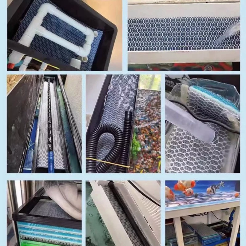 🇹🇭 ถูกสุด💯🥇 แผ่นกรองฟองน้ำสำหรับตู้ปลา8D 12ชั้นแบบไม่มีกาวแผ่นกรองปลา Skimmer KOI ที่กรองบ่อปลาอุปกรณ์เสริมผ้าฝ้าย thumbnail 9