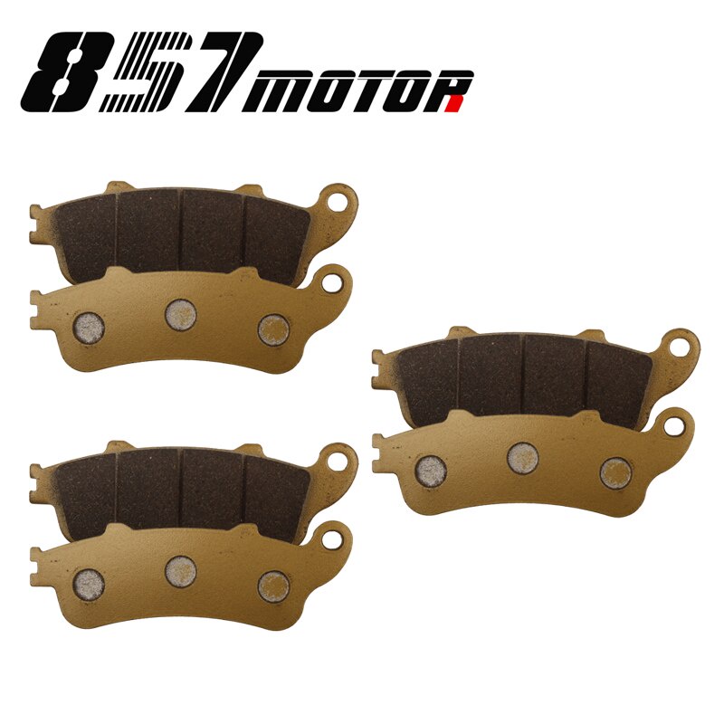 ผ้าเบรกหน้า และหลังรถจักรยานยนต์ สําหรับ HONDA VFR800 800 Interceptor CBR1100 XX CBR1100XX Blackbird ST1100 ST1300 GL1800 Goldwing