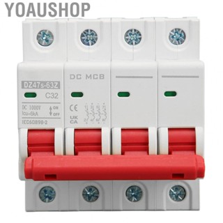 Yoaushop DC Circuit Breaker 6000A Breaking  4P PV Air Circuit Breaker Electromagnetic for Solar Photovoltaic System