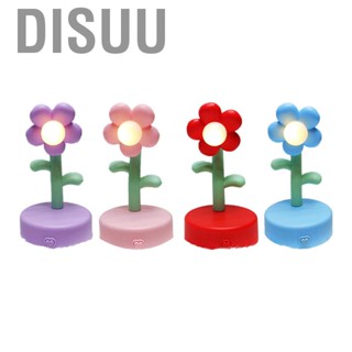 Disuu Flower Table Lamp  Lightweight Portable Night Light Lighting Stylish Portable  for Study Office