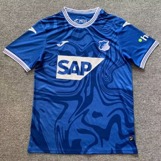 เสื้อกีฬาแขนสั้น ลายทีมชาติฟุตบอล Hoffenheim ทีมเหย้า 23-24 ไซซ์ S-XXL ชุดเหย้า สําหรับผู้ชาย