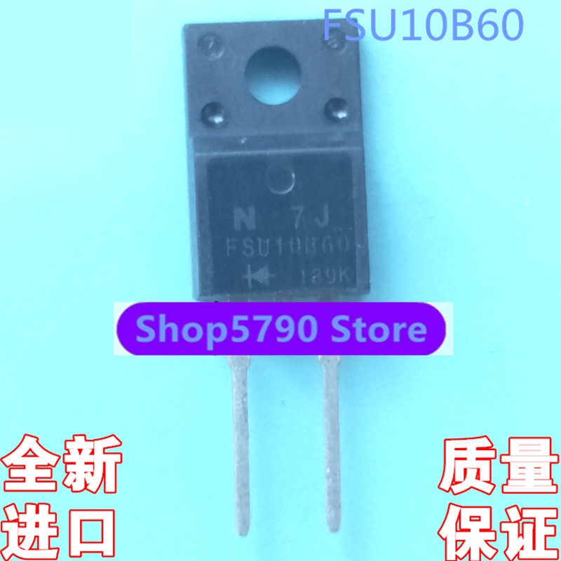 ใหม่ FSU10B60 TO-220FFast recovery diode0A600V Spot