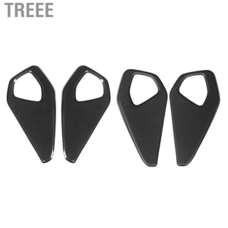 Treee Inner Door  Speaker Cover Dry Carbon Fiber Inside Corner Speaker Decal Cap for GR86 2022+ New