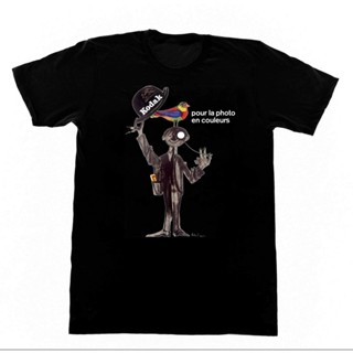 เสื้อยืดโพลารอยด์ พิมพ์ลาย Kodak Color Film 5 Nikon Canon Leica