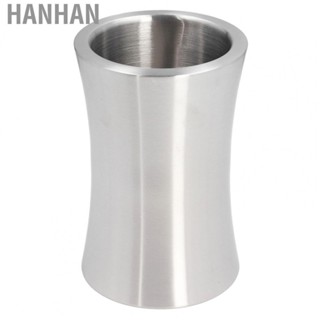 Hanhan 2L  Bucket Silver Contemporary Dual Stainless Steel  Bottle Cooler