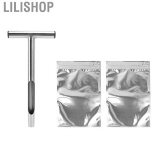 Lilishop T Style Handle  Test Kits Stainless Steel Material  Sampler Kit W/2