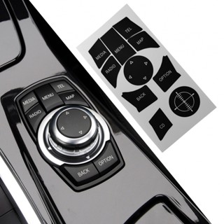 ⚡READYSTOCK⚡Button Repair Decal Black Car Accessories Interior Decoration Replacement