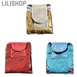 Lilishop Toiletry Bag  Makeup Bag Sequin  for Outdoor for Travel