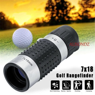 Alisondz Rangefinder 163 ม. / 1000 ม. 7x18 กล้องส่องทางไกล การเฝ้าระวัง การท่องเที่ยว กอล์ฟ การฝึกอบรม กอล์ฟ ตาข้างเดียว