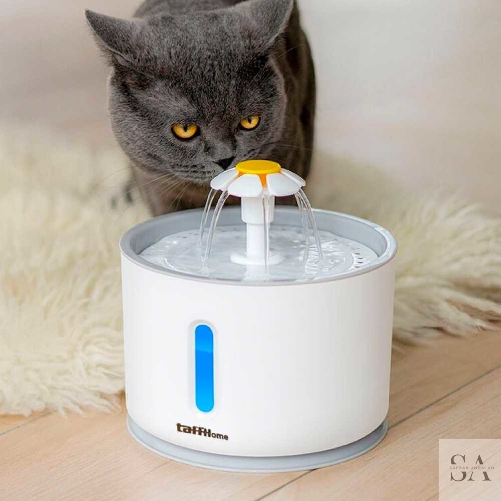 TaffiHOME น้ําพุตู้น้ําสําหรับสุนัข 2.4L - DR008