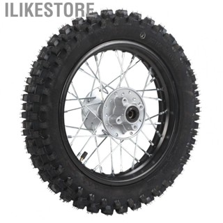 Ilikestore Rear Rim Tires  High Strength Rear Wheel Simple Installation  Skid  for 70 90 110 125 140 150 160cc Petrol Scooter