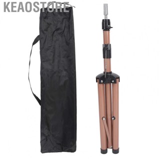 Keaostore Wig Head Tripod  Adjustable Height Head Professional Wig Tripod Head Free Brick Red  for Cosmetology for Hairdresser