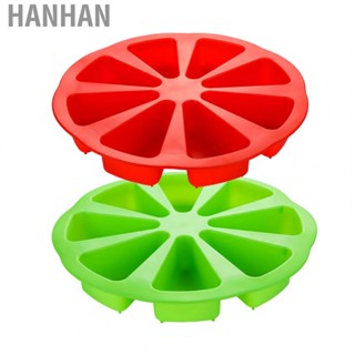 Hanhan Silicone Mold Baking Tools Non Stick 8 Cavity Scone DIY Fondant Cake Pizza Moon Cake Silicone Mold