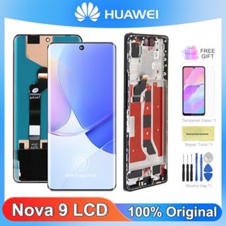 อะไหล่หน้าจอสัมผัส LCD ดิจิทัล 6.57 นิ้ว สําหรับ Huawei Nova 9 NAM-AL00 NAM-LX9