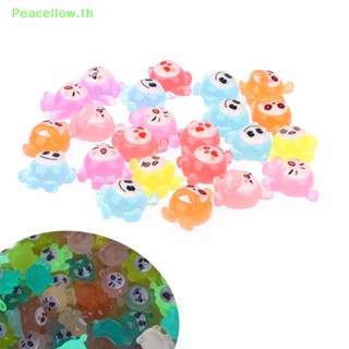 Peacellow รูปปั้นฟิกเกอร์เรืองแสง ขนาดเล็ก สําหรับตกแต่งบ้าน 5 ชิ้น