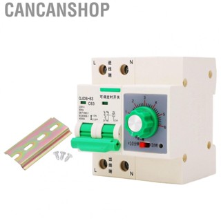 Cancanshop Timing Control Switch  Wide Time Range Wide Application Overload Protection Mechanical Timer  for Machine