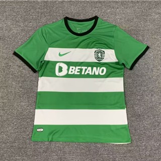 เสื้อกีฬาแขนสั้น ลายทีมชาติฟุตบอล Lisbon 23-24 ทีมเหย้า ไซซ์ S-XXL แห้งเร็ว สําหรับผู้ชาย AAA