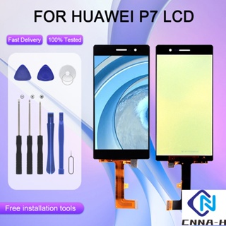 แผงหน้าจอสัมผัสดิจิทัล Lcd 5.0 นิ้ว แบบเปลี่ยน พร้อมเครื่องมือ สําหรับ Huawei Ascend P7 1 ชิ้น