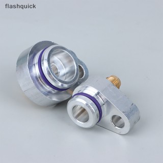 Flashquick เครื่องปรับอากาศรถยนต์ ปลั๊กคอนเดนเซอร์ เครื่องปรับอากาศ ตรวจจับการรั่วไหลที่ดี