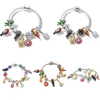 Bracelets Accessories Gifts For Men Jewelry Marvel The Avenger Painted